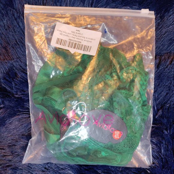 Sexy Lingerie Set Underwire Lace Bra and Panty - Picture 6 of 7